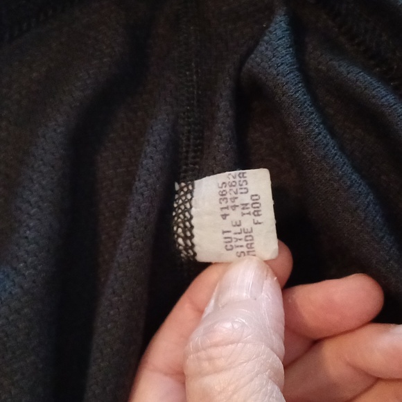 Patagonia Capilene Half Zip Midweight Long Sleeve Shirt Black XL - Picture 12 of 13